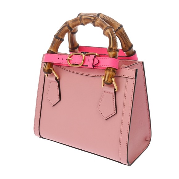 Gucci Diana Bag Pink Leather Handbag - Picture 2 of 9